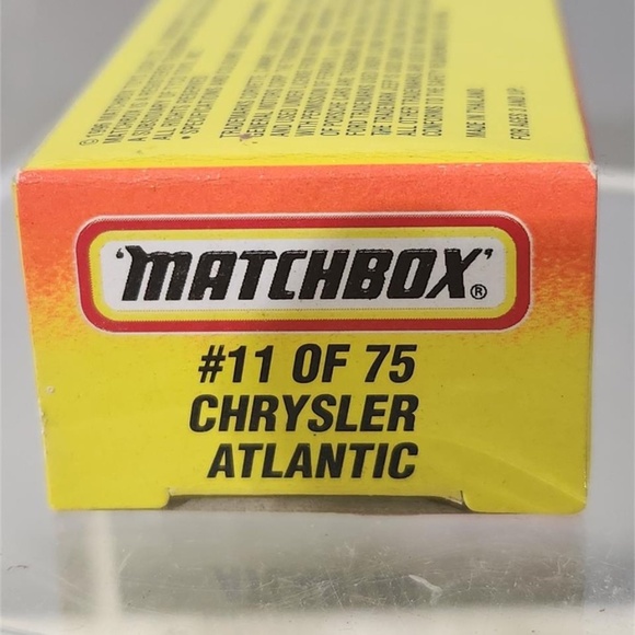 Vintage 1998 Matchbox #19 1975 Chrysler Atlantic w/Box - Picture 4 of 4